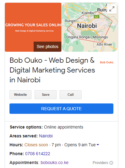 Google business profile free digital marketing tools