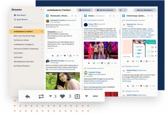 Hootsuite free digital marketing tools