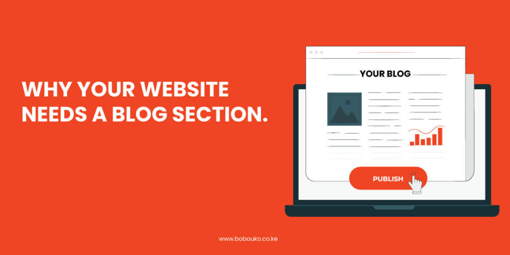why your website needs a blog section